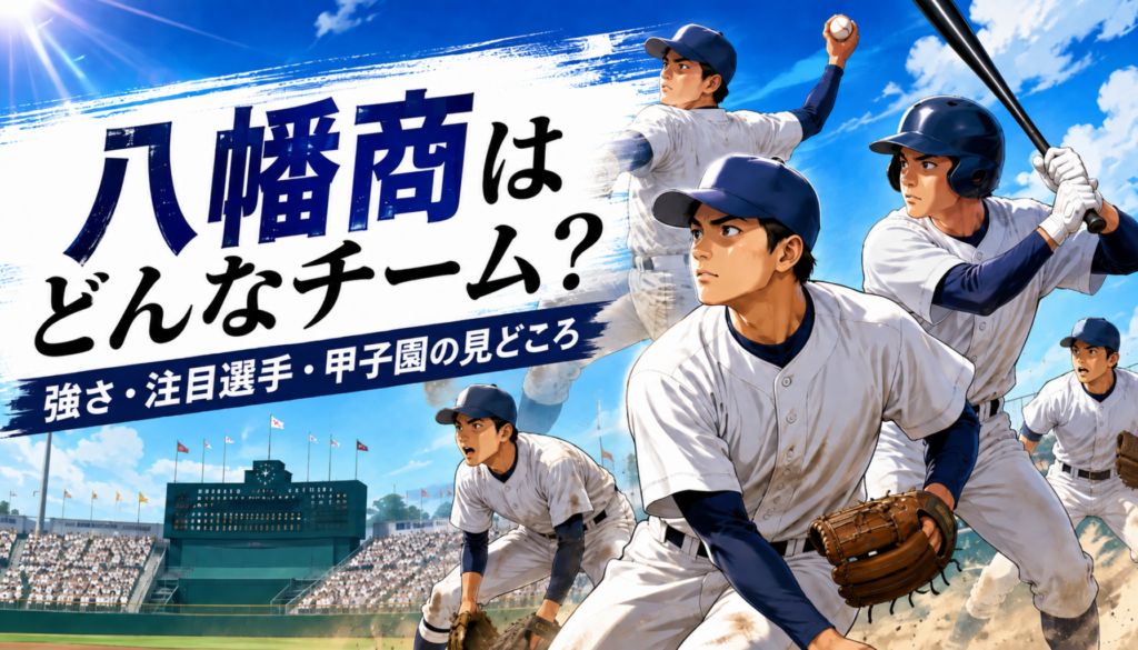 高校野球｜八幡商はどんなチーム？強さ・甲子園メンバー・注目選手を徹底解説