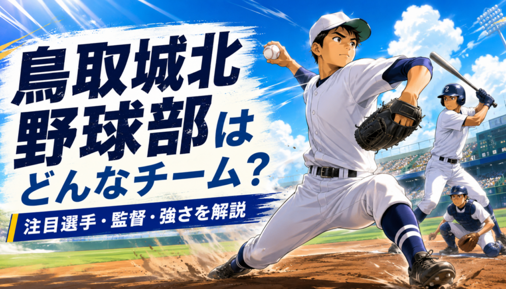 高校野球｜鳥取城北はどんなチーム？甲子園メンバー・注目選手・監督と強さを詳しく解説