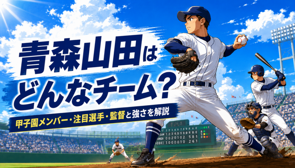 高校野球｜青森山田はどんなチーム？甲子園メンバー・注目選手・監督と強さを解説