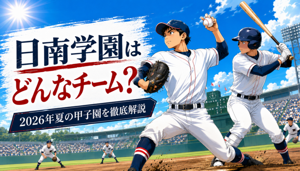 高校野球｜日南学園はどんなチーム？2026年夏の甲子園メンバー・注目選手・強さを徹底解説